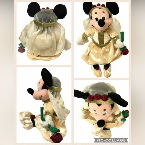 Disney Minnie & Mickey Plush 8” Dolls. Romeo & Juliet - Picture 5 of 5